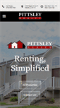 Mobile Screenshot of pittsleyrealty.com